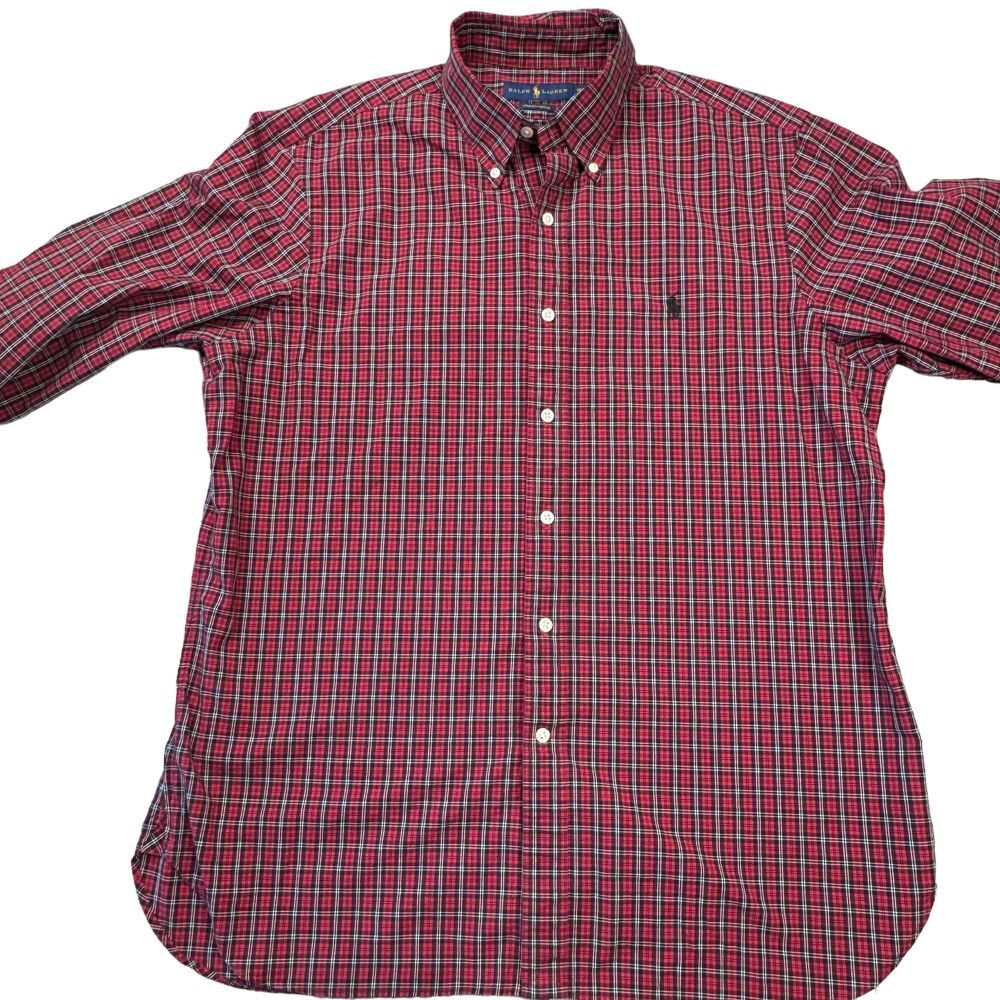 Ralph Lauren Shirt‎ Men's Size 16.5 Large Button front Long Sleeve - Picture 4 of 7